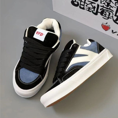 Damen sportive Sneakers im Retro-Stil mit weichem Innenfutter R&B