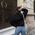 Damen Lässige Oversized-Jacke mit praktischen Taschen und elegantem Schnitt R&B