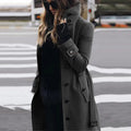 Damen eleganter und bequemer Trenchcoat R&B