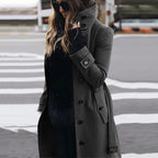 Damen eleganter und bequemer Trenchcoat R&B