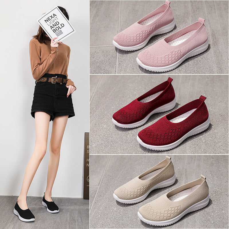 Damen Flexible und ergonomische Ballerinaschuhe R&B