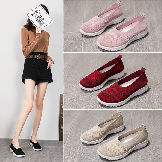 Damen Flexible und ergonomische Ballerinaschuhe R&B