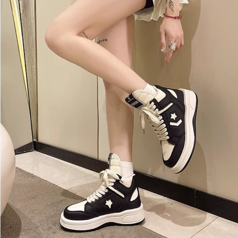 Damen modische High-Top Sneakers R&B