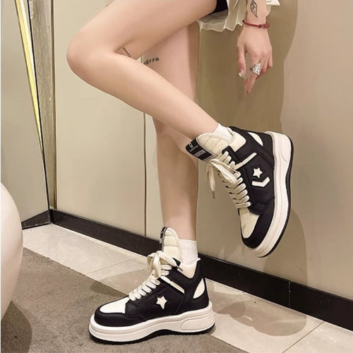 Damen modische High-Top Sneakers R&B