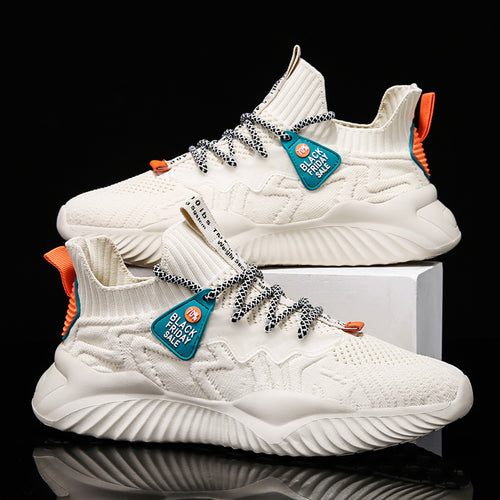 Damen Sportliche Stretch-Sneaker mit flexibler Sohle und atmungsaktivem Obermaterial R&B