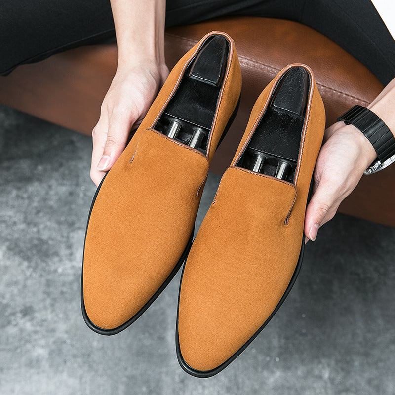 Damen elegante Mokassins aus hochwertigem Wildleder mit rutschfester Sohle R&B