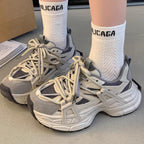 Damen Sportliche Sneaker mit atmungsaktivem Material und dämpfender Sohle R&B