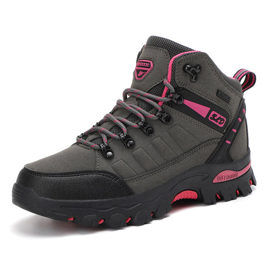 Damen Hochwertige und wasserdichte Wanderschuhe mit rutschfester Sohle und atmungsaktivem Obermaterial R&B