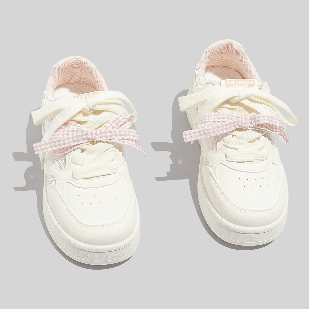 Damen Schnüre Sneakers aus atmungsaktivem Mesh mit einzigartigem Design R&B