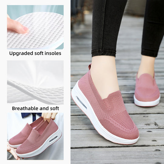 Damen Komfortable und atmungsaktive Slip-On Sneakers R&B