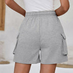 Damen Casual Cargo Shorts R&B