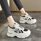 Damen Chunky Sneaker mit atmungsaktivem Mesh und komfortabler Dämpfung R&B