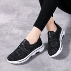 Damen Atmungsaktive Freizeit-Sneaker mit elastischer Sohle