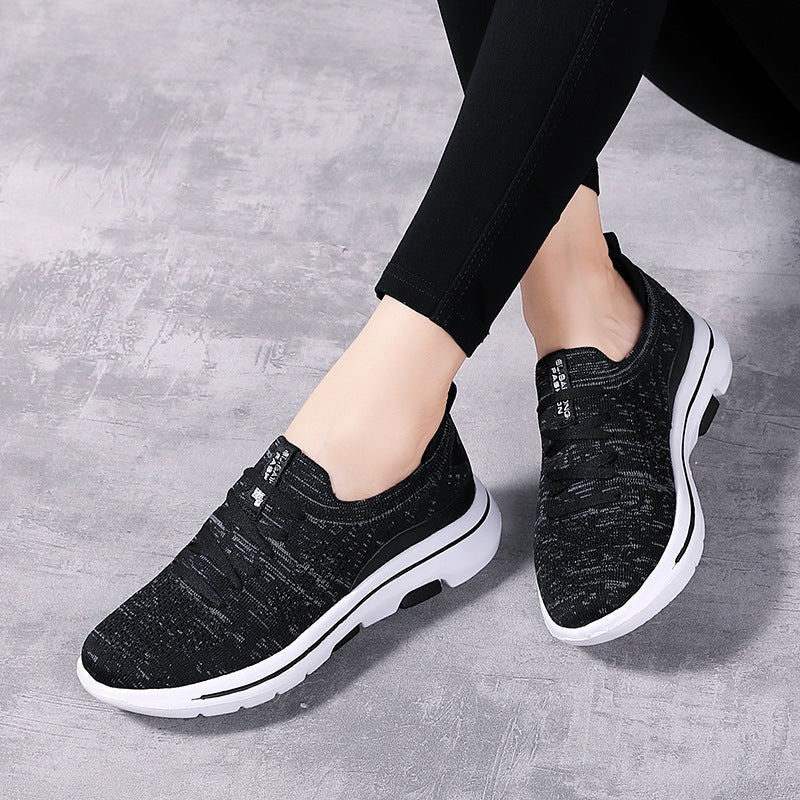 Damen Atmungsaktive Freizeit-Sneaker mit elastischer Sohle