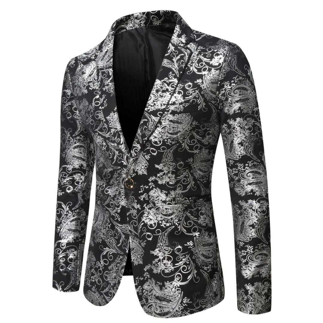 Damen eleganter Blazer mit floralem 3D-Design R&B