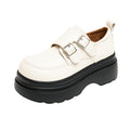 Damen Komfortable Plateauclogs mit verstellbarem Doppelschnallenverschluss R&B