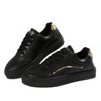 Damen Sneakers mit elegantem Metallic-Detail und rutschfester Sohle R&B