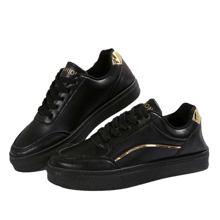 Damen Sneakers mit elegantem Metallic-Detail und rutschfester Sohle R&B