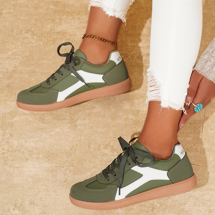Damen Sportliche Sneakers mit atmungsaktivem Obermaterial und rutschfester Sohle R&B