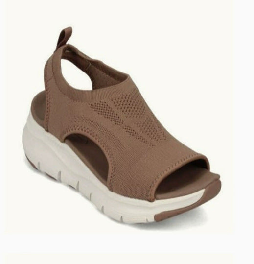 Damen sportliche und stilvolle Zehentrenner-Sandalen mit ergonomischem Design R&B