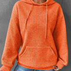 Damen Kapuzensweatshirt mit strukturiertem Design R&B
