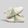 Damen Sneakers mit floralem Design und praktischem Klettverschluss