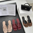 Damen elegante Slipper mit zarter Schleifenverzierung R&B