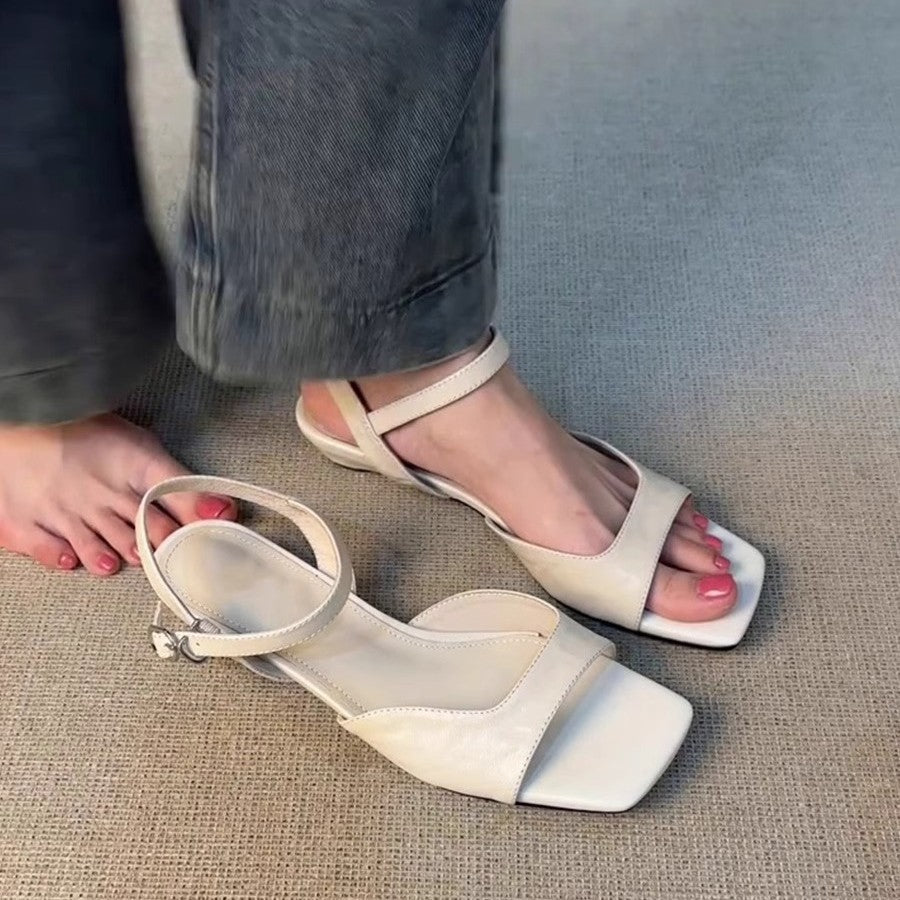 Damen modische Sling-Sandalen mit elegantem Riemen und komfortabler Sohle R&B