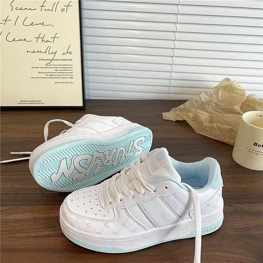 Damen Sportliche Sneakers mit dämpfendem Fußbett und luftiger Oberflächenstruktur R&B
