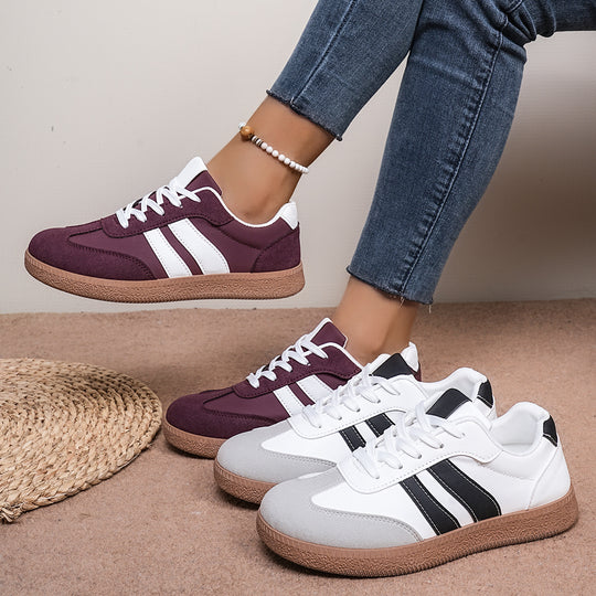 Damen Modische Sneakers mit sportlichem Design und atmungsaktiver Sohle R&B
