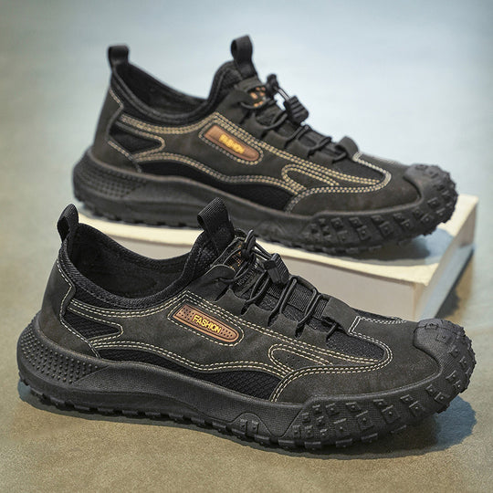 Damen Sportliche Sneakers mit robustem Obermaterial und rutschfester Sohle R&B