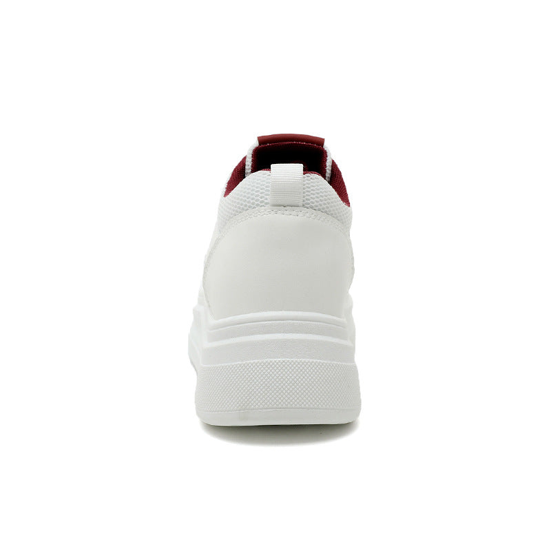 Damen Modische Sneaker mit erhöhtem Plateau und atmungsaktivem Mesh-R&B