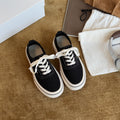 Damen Casual Sneakers im Vintage-Stil mit robustem Gummiboden und atmungsaktivem Canvas-Obermaterial R&B