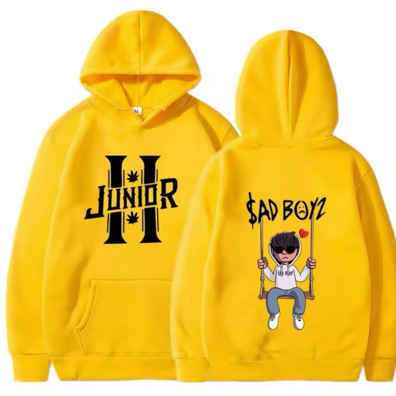 Damen Hoodie mit einzigartigem grafischen Design und gemütlicher Passform R&B