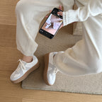 Damen Sneakers im sportlich-eleganten Design mit atmungsaktiver Obermaterialkombination und rutschfester Sohle