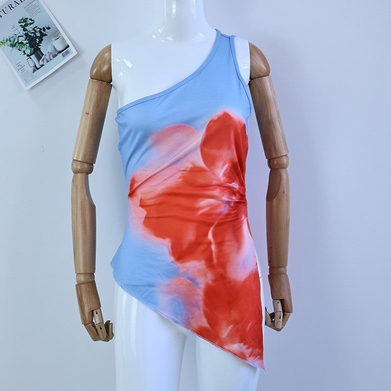 Damen figurbetontes Minikleid mit Rüschendetails R&B