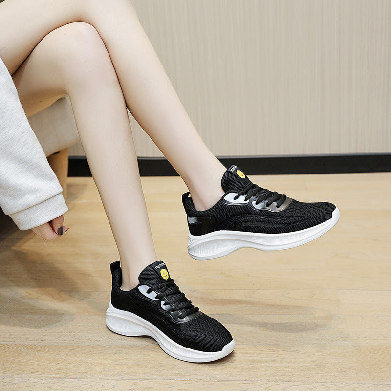 Damen atmungsaktive Freizeitschuhe mit flexiblem Sohlenprofil R&B