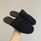 Damen bequeme Clogs mit offenem Fersenbereich und atmungsaktiver Struktur R&B
