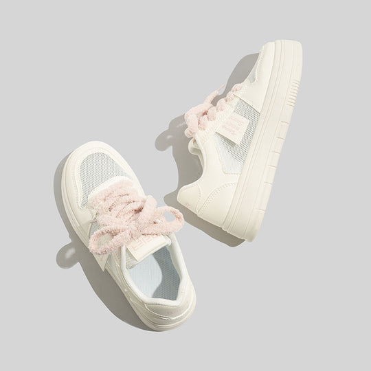 Damen Atmungsaktive Freizeitsneaker mit weichem Innenfutter und innovativen Schnürsenkeln R&B