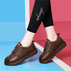 Damen modische Sneakers mit dicker Sohle und angesagtem Design R&B