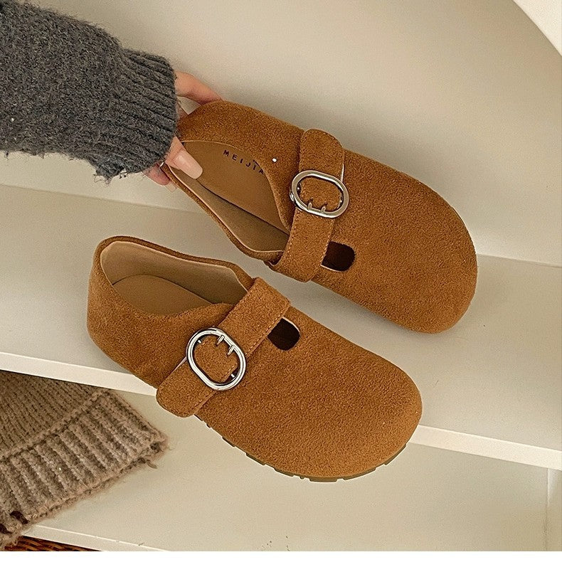 Damen Komfortable Clogs mit verstellbarem Riemen und weichem Innenfutter R&B