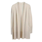 Damen lässiger Strickcardigan mit offenen Vorderteilen und praktischen Taschen