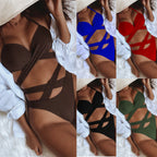 Damen Modischer Cut-Out Bikini