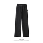 Herren Weitgeschnittene Jeans mit hohem Bund und praktischen Taschen R&B