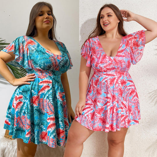 Damen Sommerliches Strandkleid R&B