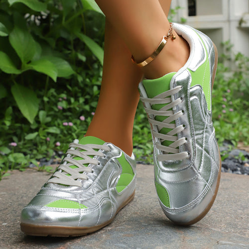 Damen Sportliche Sneakers im trendigen Retro-Design R&B