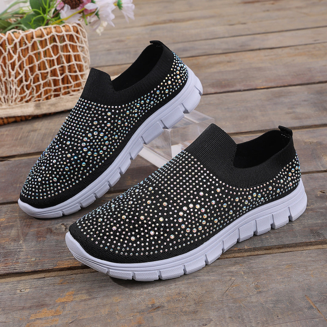 Damen Bequeme Slip-On Sneakers mit atmungsaktivem Obermaterial R&B
