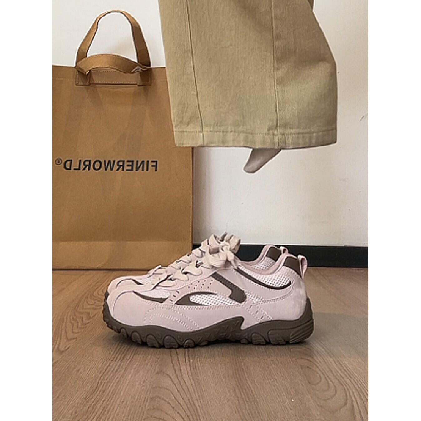 Damen Sportliche Outdoor Sneakers mit beweglicher Sohle und atmungsaktivem Obermaterial R&B