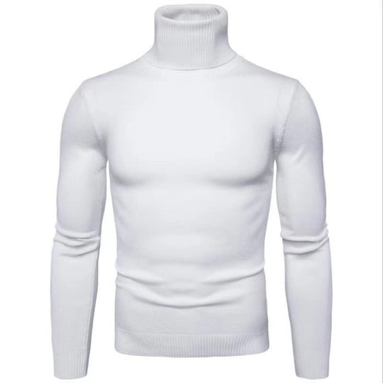 Herren Rollkragenpullover aus hochwertiger Baumwolle R&B