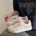 Damen modische Sneaker mit bequemer Schnürung